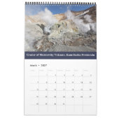 Actieve vulkanen op het schiereiland Kamchatka Kalender (Mar 2027)