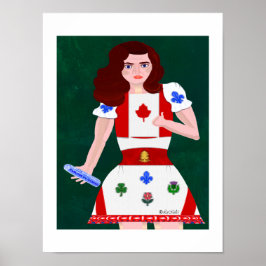 Actieve zorg LeeMarie's creatieve ontwerp Poster