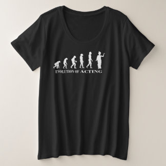 acting basic designers edition grote maat t-shirt