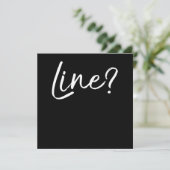 Acting Quote Actors Cute Actress Saying Line Bedankkaart (Staand voorkant)