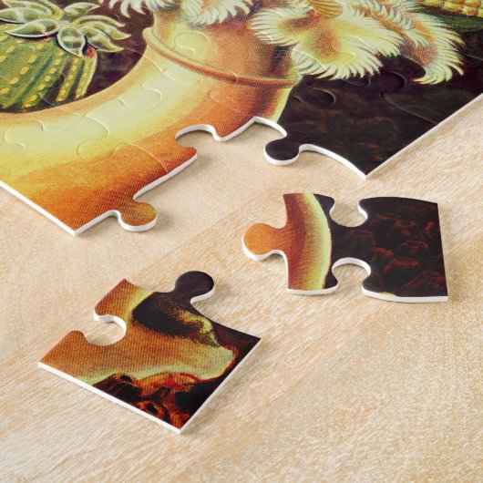  Actiniae Puzzle door Ernst Haeckel Legpuzzel (Zijkant)