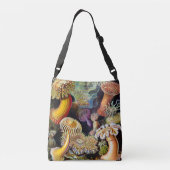 Actiniae van Ernst Haeckel Crossbody Bag Crossbody Tas (Achterkant)