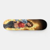 Action Chick Skateboard (Horizontaal)