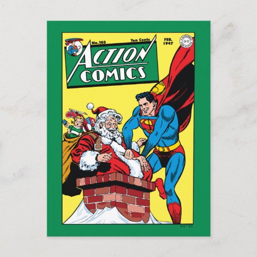 Action Comics #105 Briefkaart (Voorkant)