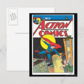 Action Comics #23 Briefkaart (Voorkant / Achterkant)