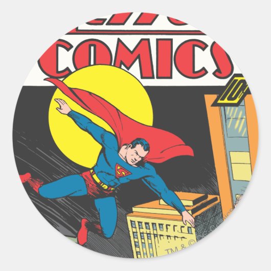 Action Comics #23 Ronde Sticker (Voorkant)