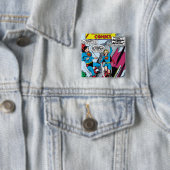 Action Comics #252 Vierkante Button 5,1 Cm (In situ)