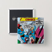 Action Comics #252 Vierkante Button 5,1 Cm (Voorkant /achterkant)