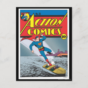 Action Comics #25 Briefkaart