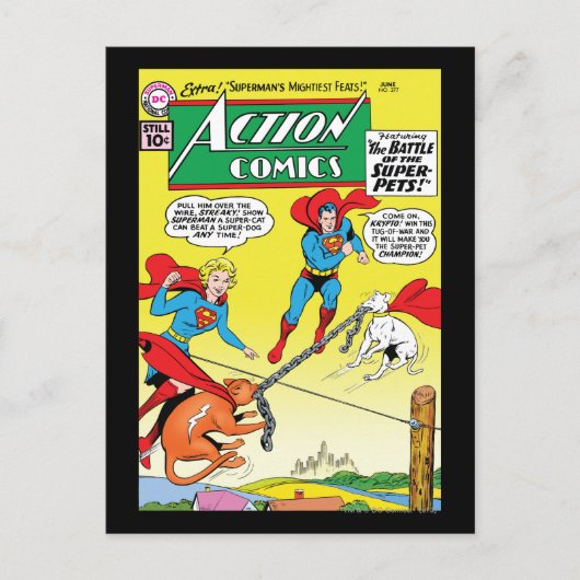 Action Comics #277 Briefkaart (Voorkant)
