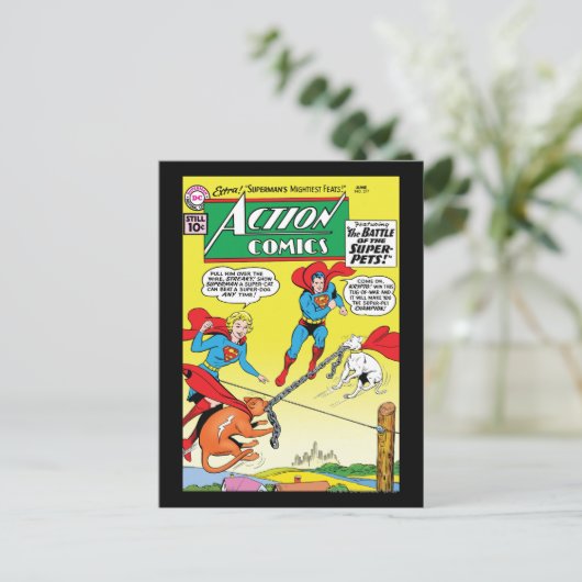Action Comics #277 Briefkaart (Staand voorkant)