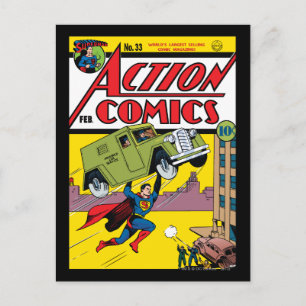 Action Comics #33 Briefkaart