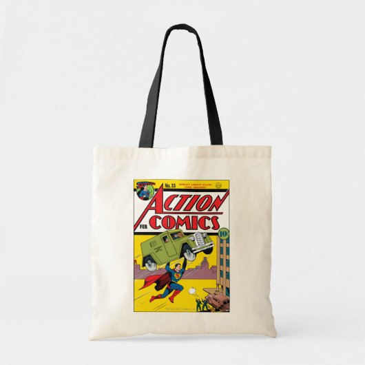 Action Comics #33 Tote Bag (Voorkant)