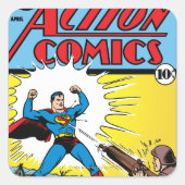 Action Comics #35 Vierkante Sticker (Voorkant)