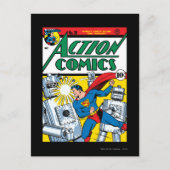 Action Comics #36 Briefkaart (Voorkant)