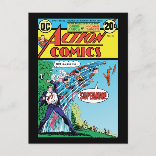 Action Comics #426 Briefkaart (Voorkant)