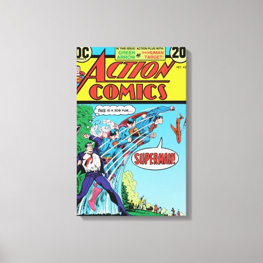 Action Comics #426 Canvas Afdruk (Voorkant)