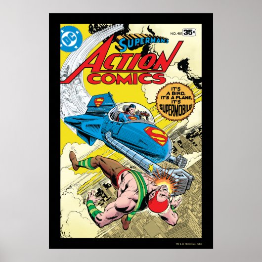 Action Comics #481 Poster (Voorkant)