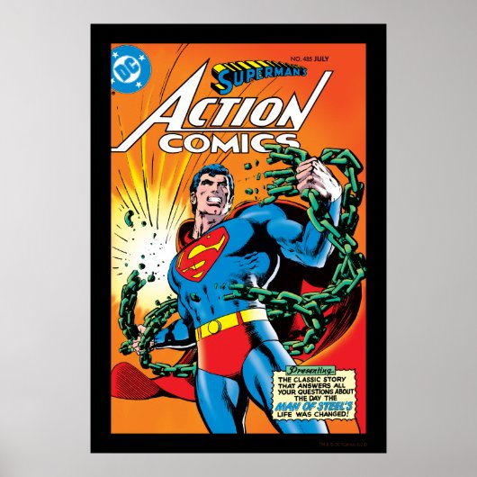 Action Comics #485 Poster (Voorkant)