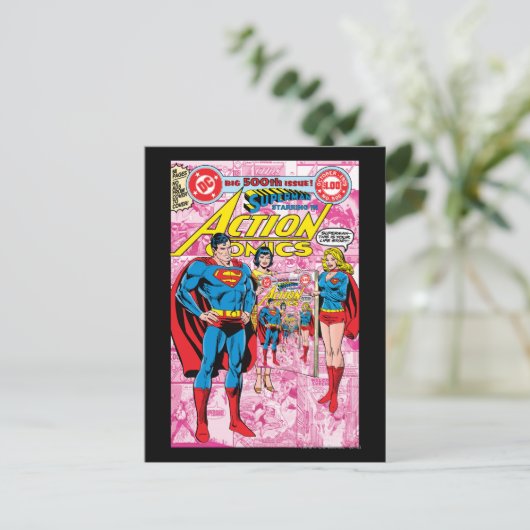 Action Comics #500 okt. 1979 Briefkaart (Staand voorkant)