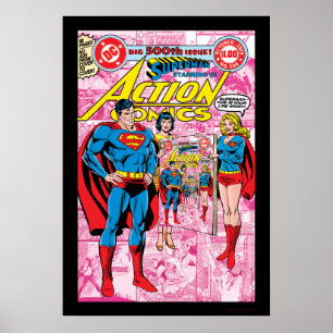 Action Comics #500 okt. 1979 Poster