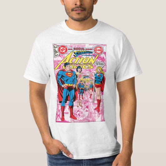 Action Comics #500 okt. 1979 T-shirt (Voorkant)