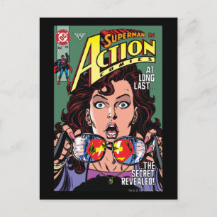 Action Comics #662 feb 91 Briefkaart