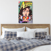 Action Comics #662 feb 91 Canvas Afdruk (Insitu (Slaapkamer))