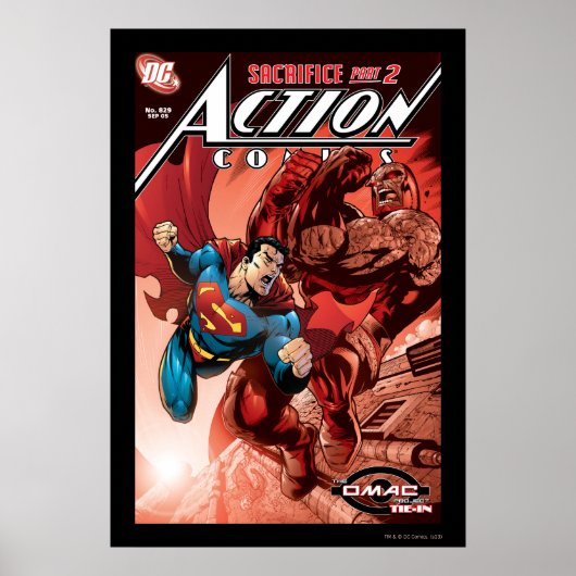 Action Comics #829 sep 05 Poster (Voorkant)