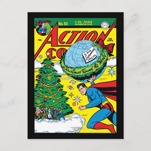 Action Comics #93 Briefkaart (Voorkant)