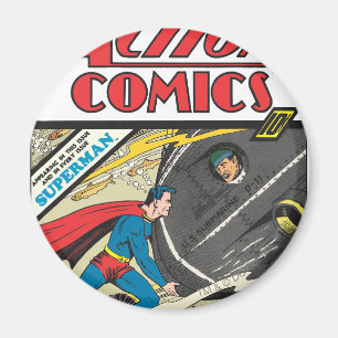 Action Comics - augustus 1939 Magneet