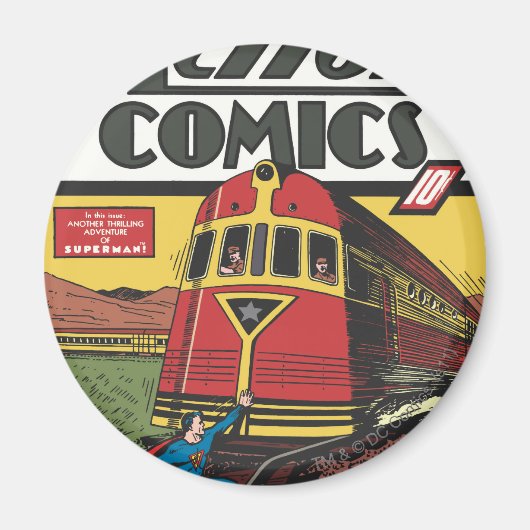 Action Comics - juni 1939 Magneet (Voorkant)