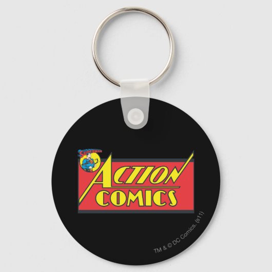 Action Comics - Superman Sleutelhanger (Voorkant)