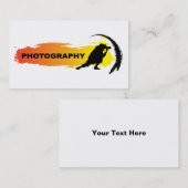 Action fotografie visitekaartje (Voorkant / Achterkant)