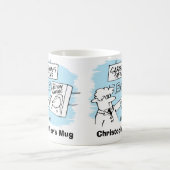 Action Gnoome in the Garden Center. Naam toevoegen Koffiemok (Center)