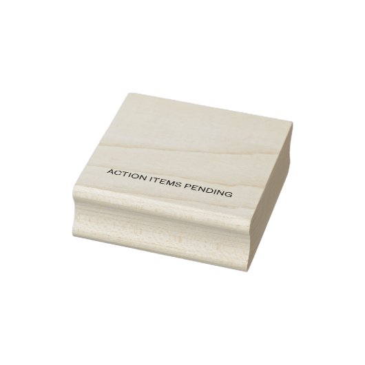 Action Items Pending | Self-Inking Office Stamp Rubberstempel (Stempel)