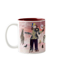 Action Lee Marie's Creative Design Two-Tone Coffe