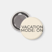 Action Mode On – Motivational Fridge Magnet (Voorkant / Achterkant)
