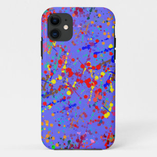 Action Painting Splatter Art iPhone 11 Hoesje