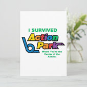 Action Park Survivor Kaart (Staand voorkant)