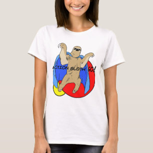 Action Sleuf gekleurd T-shirt