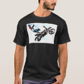 Action Sports Modern legant Acrobat Biker T-shirt (Voorkant)