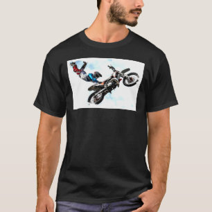 Action Sports Modern legant Acrobat Biker T-shirt