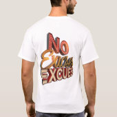 Action Taker-T-shirt T-shirt (Achterkant)