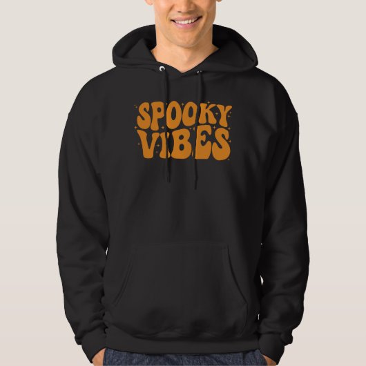 Actious Spooky vibes, Halloween Mannen Hoodie (Voorkant)