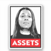 ACTIVA: Letitia James Sticker (Voorkant)