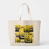 Activate My Heart Pattern Grote Tote Bag (Achterkant)