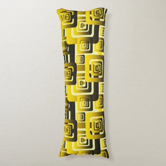 Activate My Heart Pattern Lichaamskussen (Voorkant Verticaal)