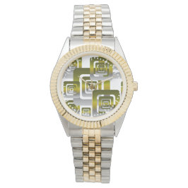 Activate My Heart Pattern Silver Horloge