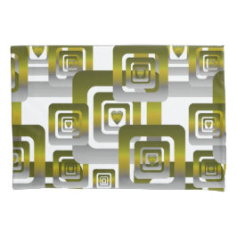 Activate My Heart Pattern Silver Kussensloop